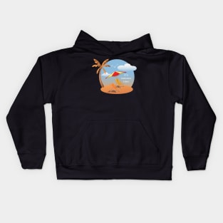 summer holyday Kids Hoodie